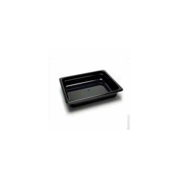 Cambro - Camwear Food Pan, 1/2 Size, 2-1/2" Deep, Polycarbonate, Clear, NSF